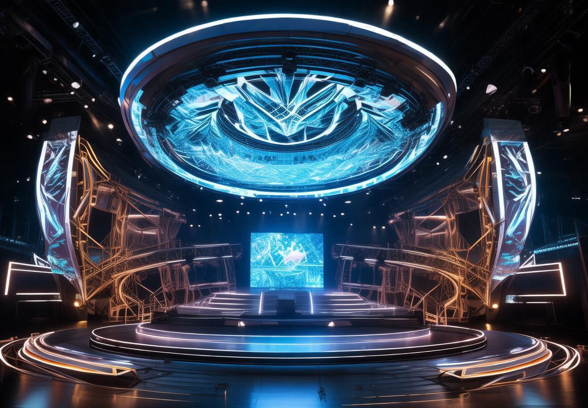 S15决赛彩排现场直击，舞美效果震撼。